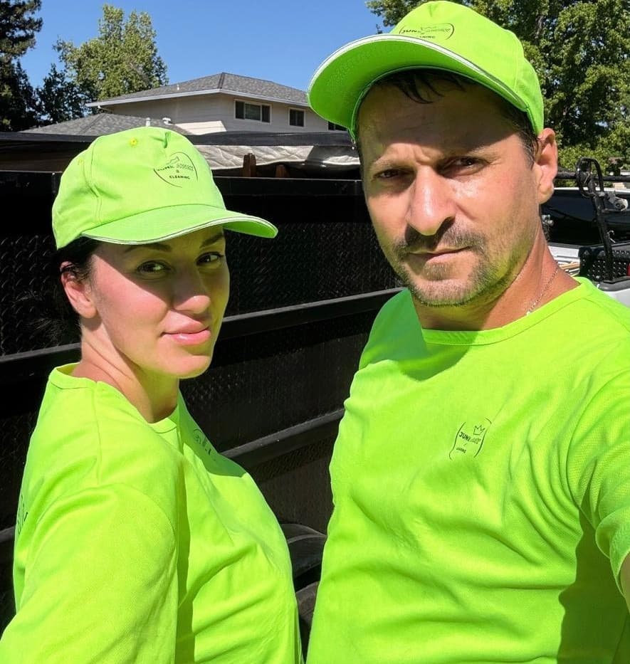 Owners of Sacramento junk removal company providing reliable hauling and cleanup services in  california